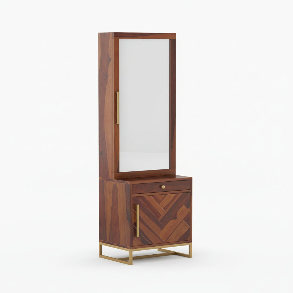 Gabriela Sheesham Wood dressing table with storage