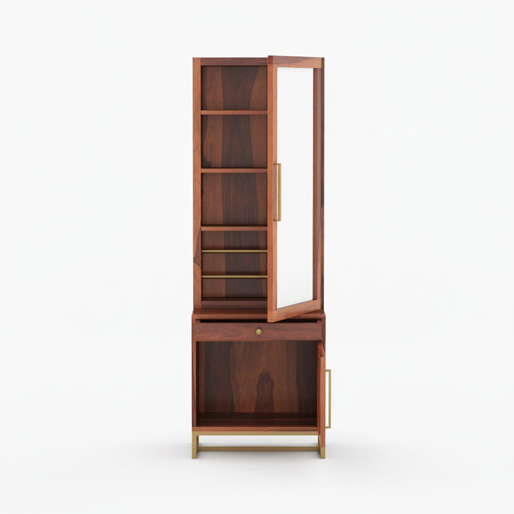 Gabriela Sheesham Wood dressing table with storage