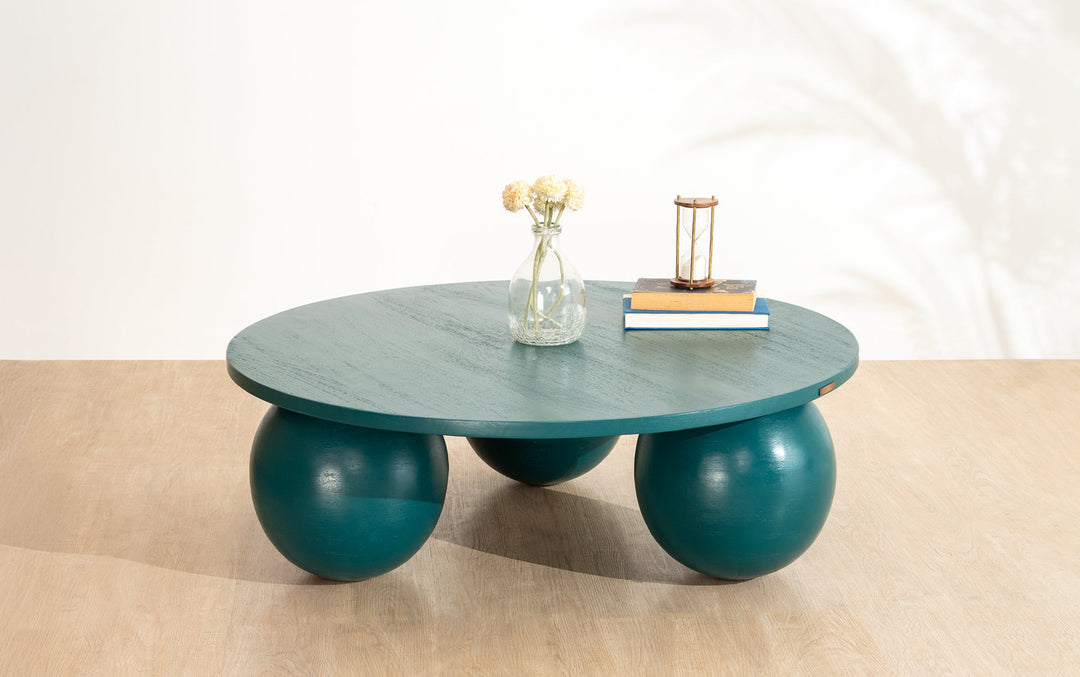 Raksha Green Coffee Table For Living Room