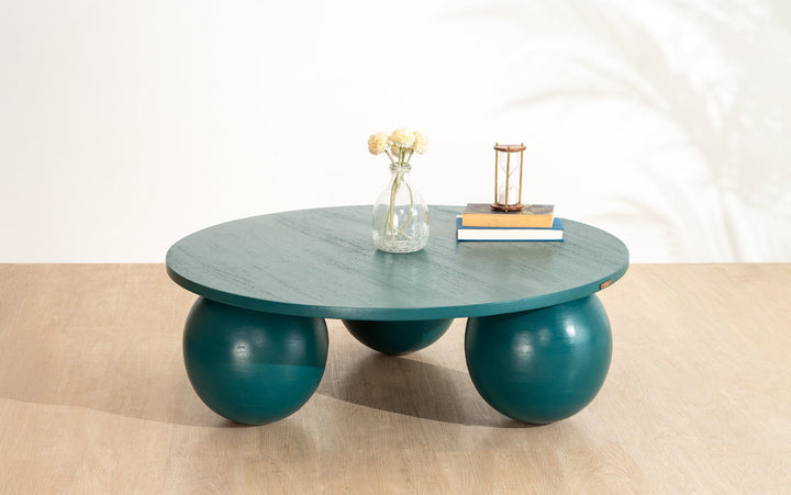 Raksha Green Coffee Table For Living Room