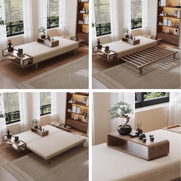 Zen Transform Sofa Bed with Chabudai Table FURNITURE