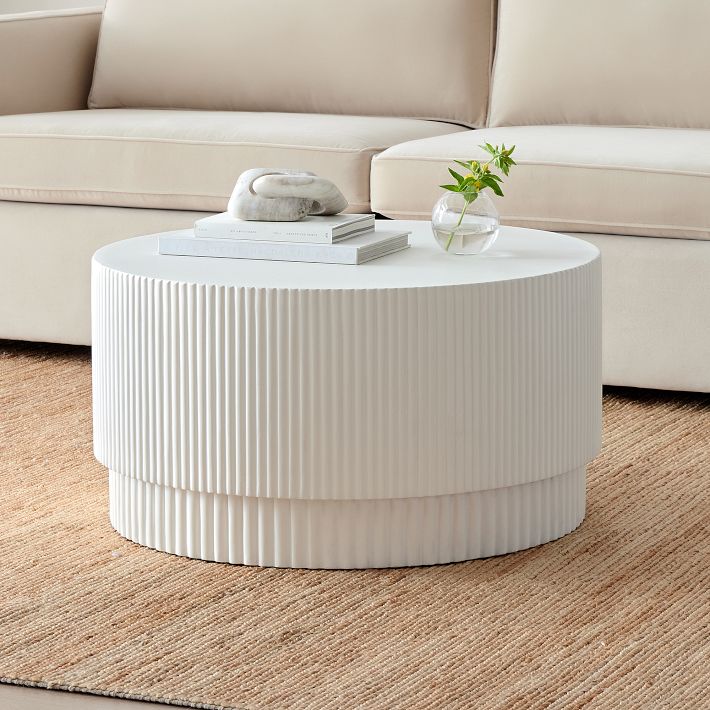 Anika Sophisticated Stripe Coffee Table Designer Tables