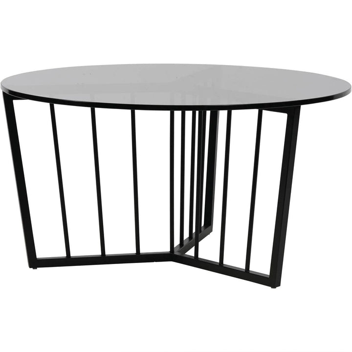 Aditi Striped Elegance Coffee Table Designer Tables