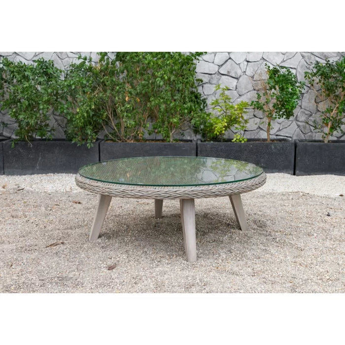 Belinda Outdoor Garden Balcony Sofa Set 3 Seater , 2 Single Seater and 1 Center Table Set (Grey)