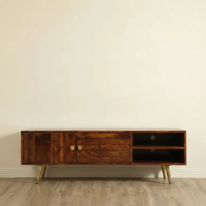 Slat TV Cabinet - Furniture