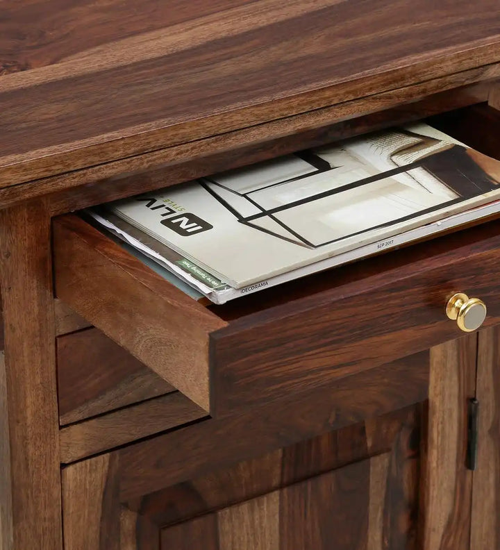 Silvia Solid Wood Study Table for Students