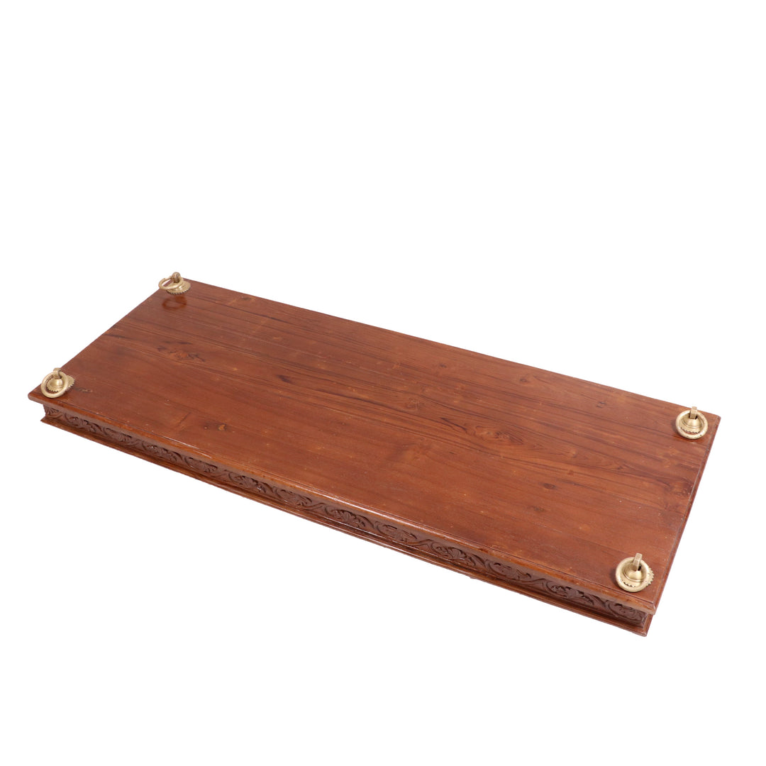 Mihika Carved panel solid wood Swing