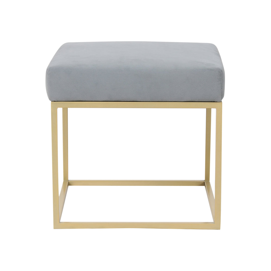 Benton Nesting Black Glass Coffee Table Set With 4 Stools In Gold Finish