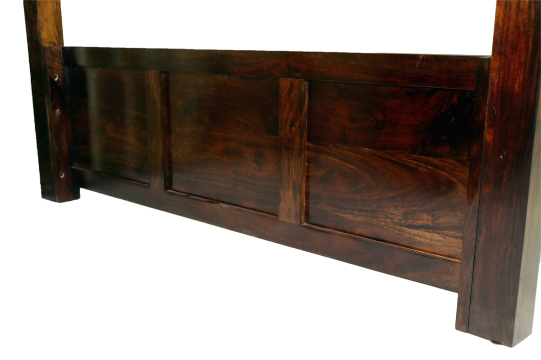 Patricia Solid Sheesham Wood Poster Bed