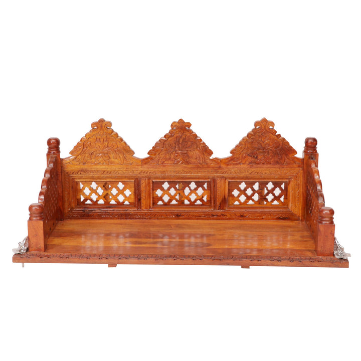 Kaira Natural Tone Wooden Indian Swing