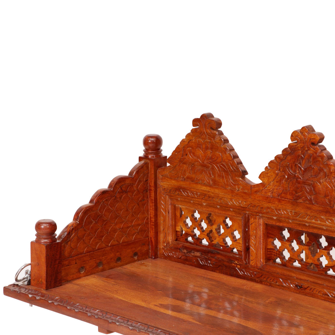 Kaira Natural Tone Wooden Indian Swing