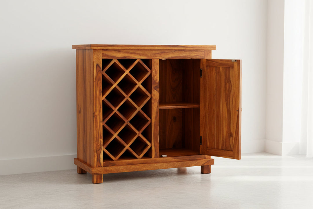 Isabel Modern Wooden Bar Cabinet Bar Cabinet