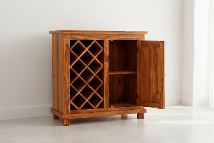 Isabel Modern Wooden Bar Cabinet Bar Cabinet