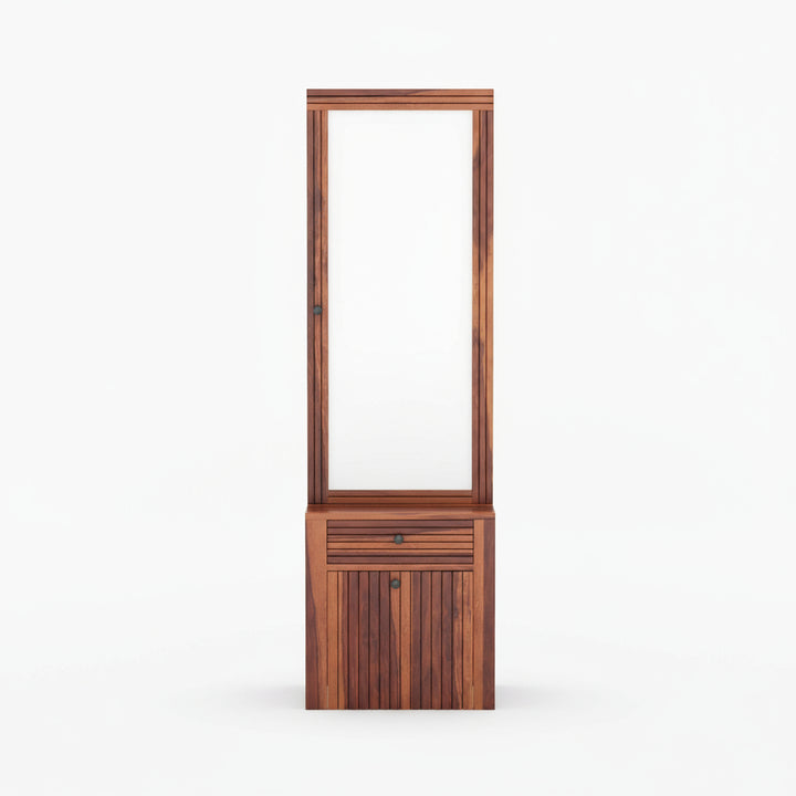 Isidora Sheesham Wood dressing table with seating