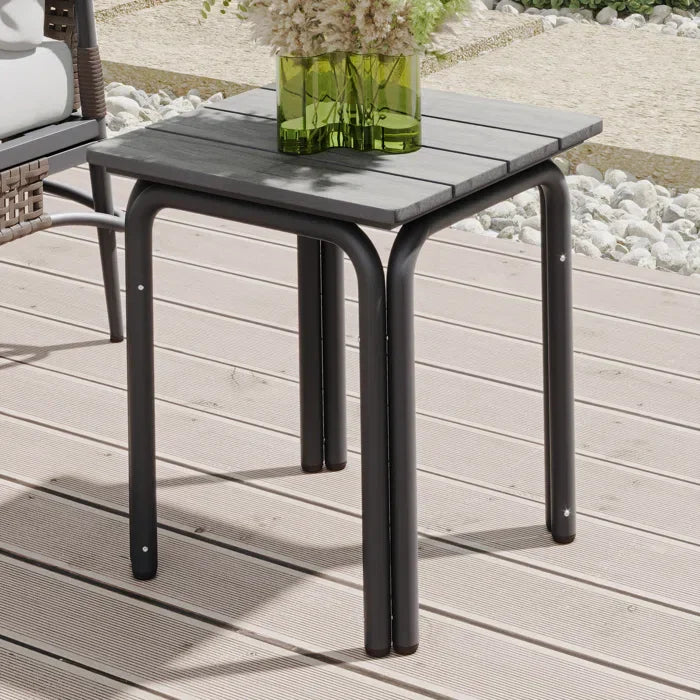 Belinda Outdoor Patio Seating Set 2 Chairs and 1 Table Set (Dark Brown)