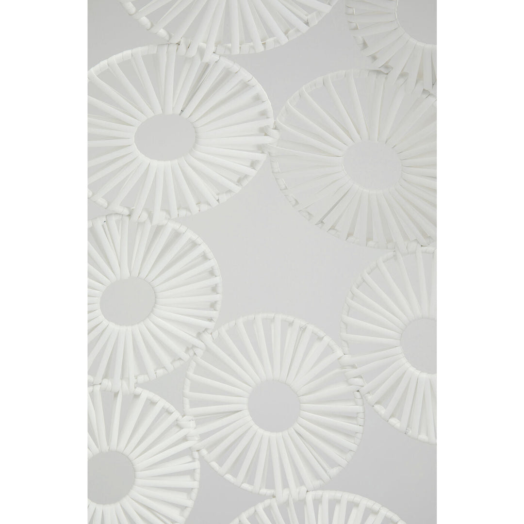 Flutter Single Seater Hanging Swing With Stand For Balcony , Garden (White)