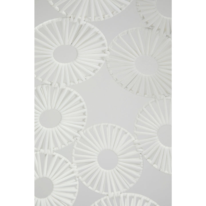 Flutter Single Seater Hanging Swing With Stand For Balcony , Garden (White)