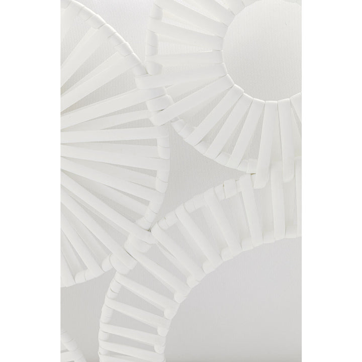 Marsh Outdoor Sofa Set 2 Seater, 1 Single Seater and 1 Center Table Set (White)