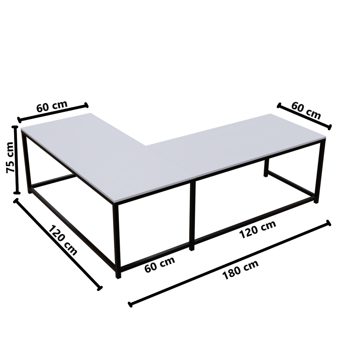 Marshal Computer Table With Open Storage | Computer Table | Study Table for Home