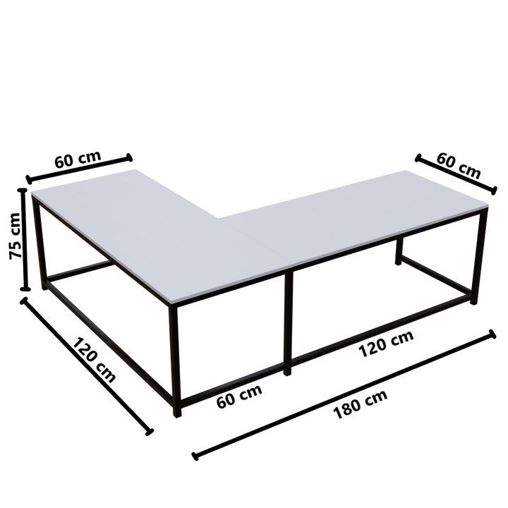 Marshal Computer Table With Open Storage | Computer Table | Study Table for Home