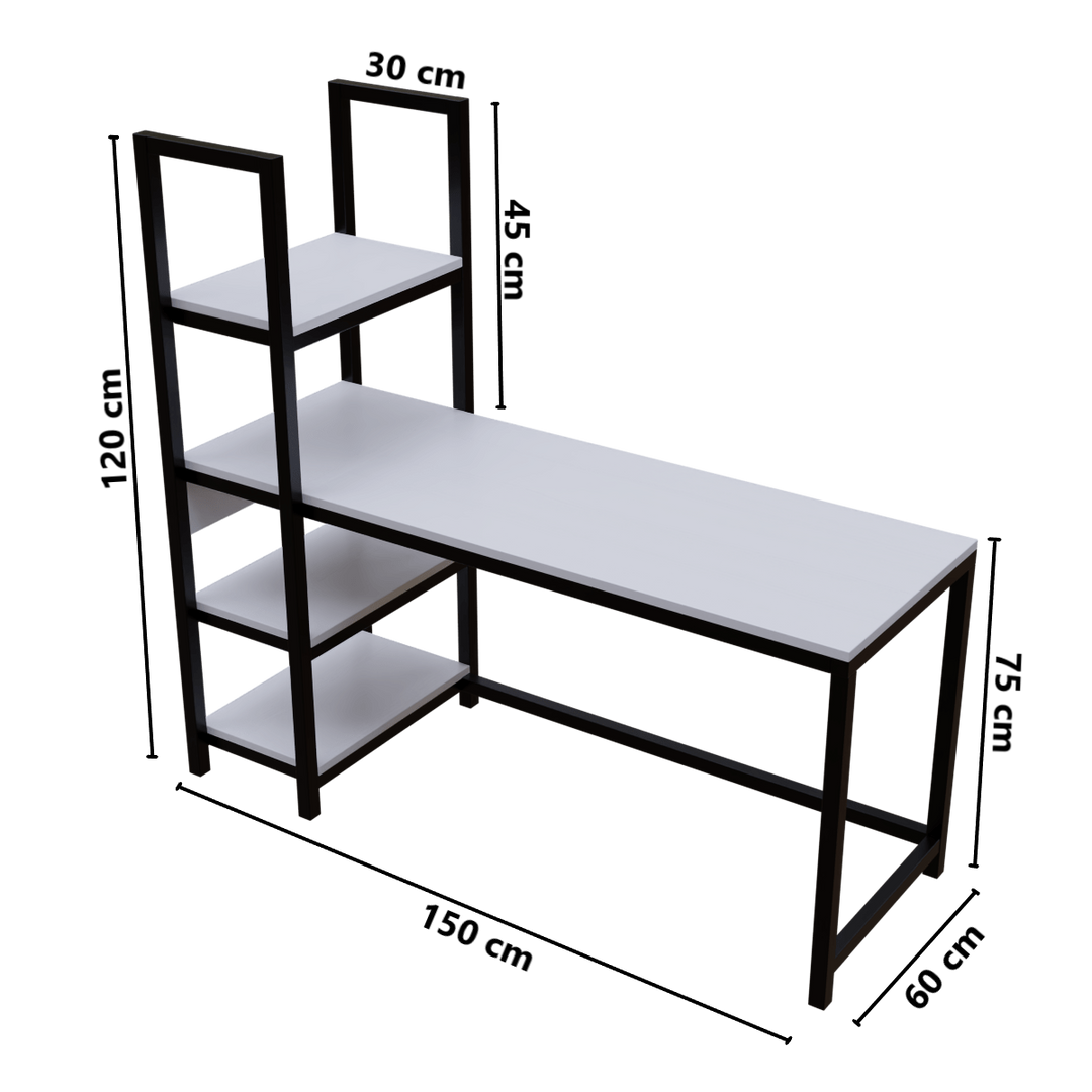 Alvin Computer Table | Study Table for Home