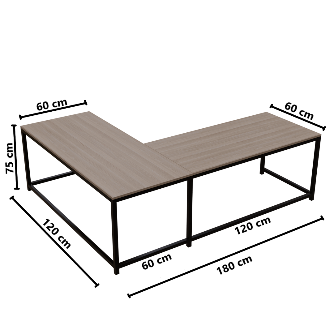 Marshal Computer Table With Open Storage | Computer Table | Study Table for Home