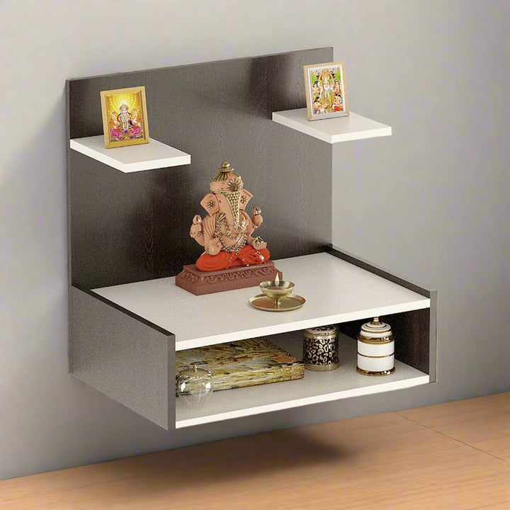 Ishita Wall Mounted Home Temple | Puja Shelves for Home
