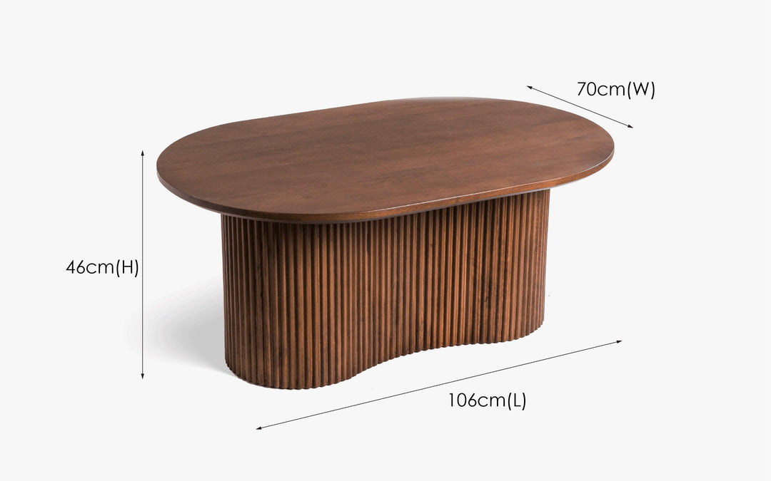 Vasily Solid Wood Coffee Table