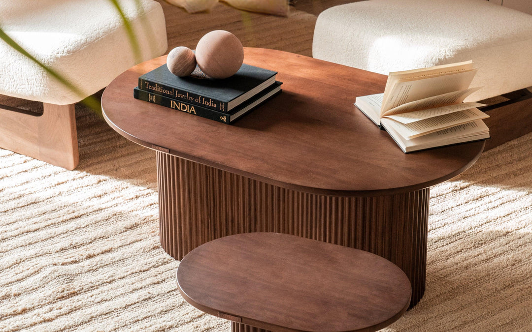 Vasily Solid Wood Coffee Table