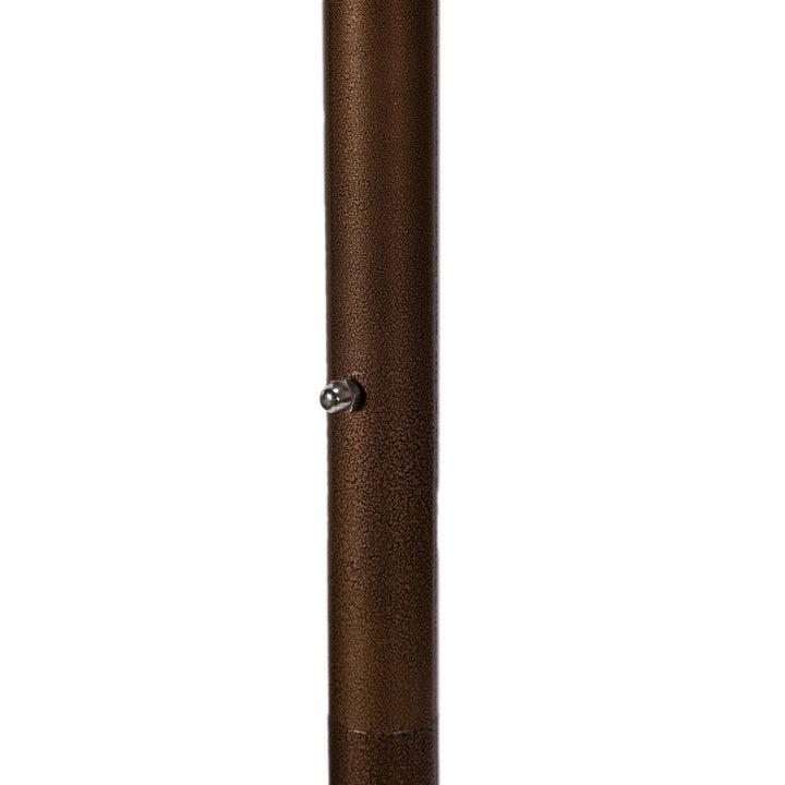 Longo Double Seater Hanging Swing With Stand For Balcony , Garden Swing (Brown)