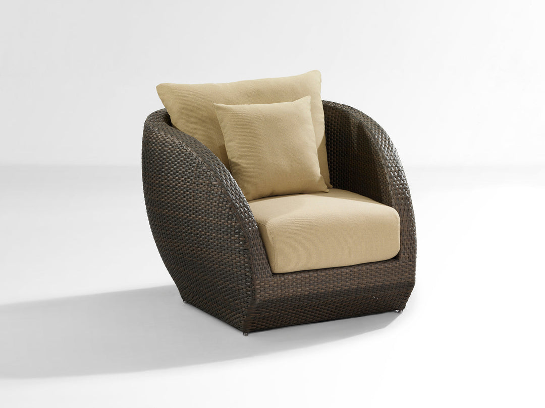 Zomera Outdoor Garden Balcony Sofa Set 2 Seater, 2 Single seater and 1 Center Table With Side Table Set (Brown + Tan)