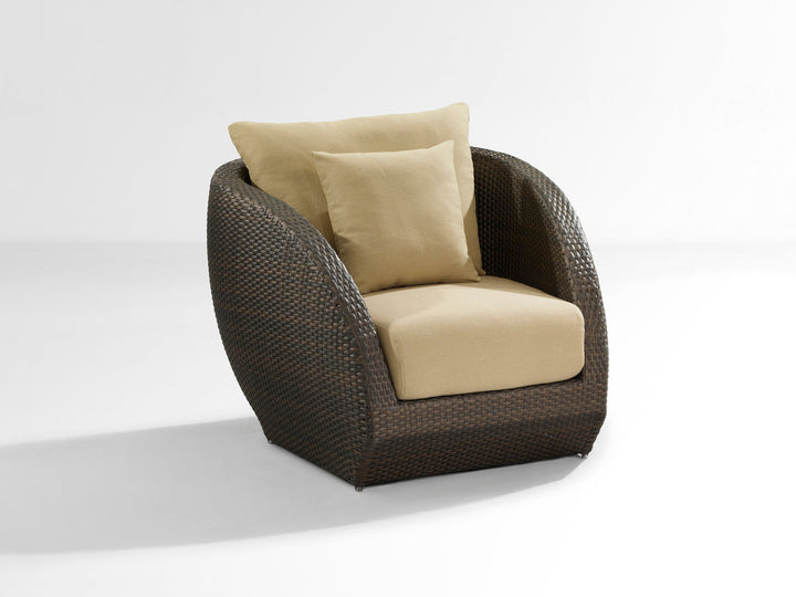 Zomera Outdoor Garden Balcony Sofa Set 2 Seater, 2 Single seater and 1 Center Table With Side Table Set (Brown + Tan)