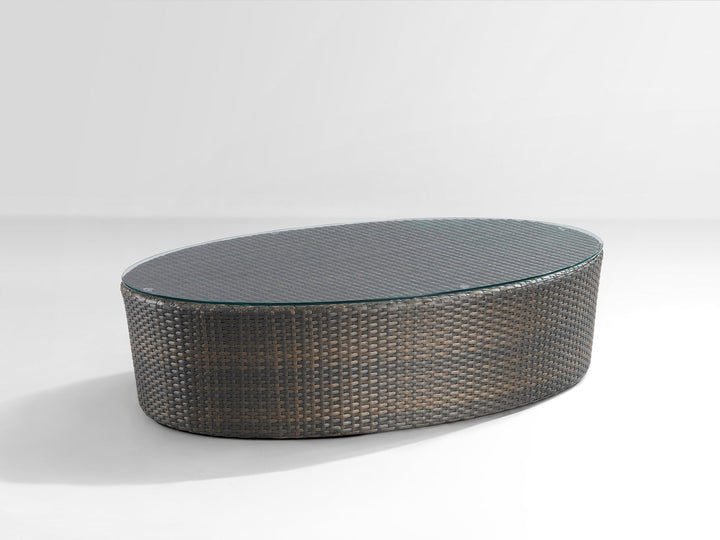 Zomera Outdoor Garden Balcony Sofa Set 2 Seater, 2 Single seater and 1 Center Table With Side Table Set (Brown + Tan)