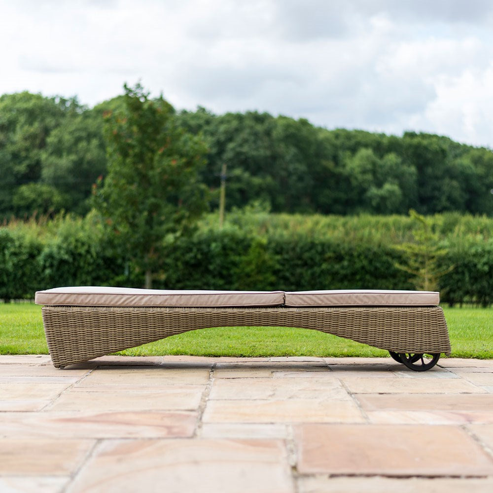 Lynet Outdoor Swimming Poolside Lounger  Set of 2 (Arabica)