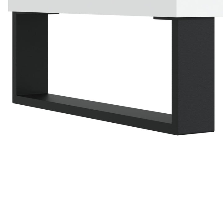 OmkarWood Oslo Floor-Standing TV Unit – Scandinavian White