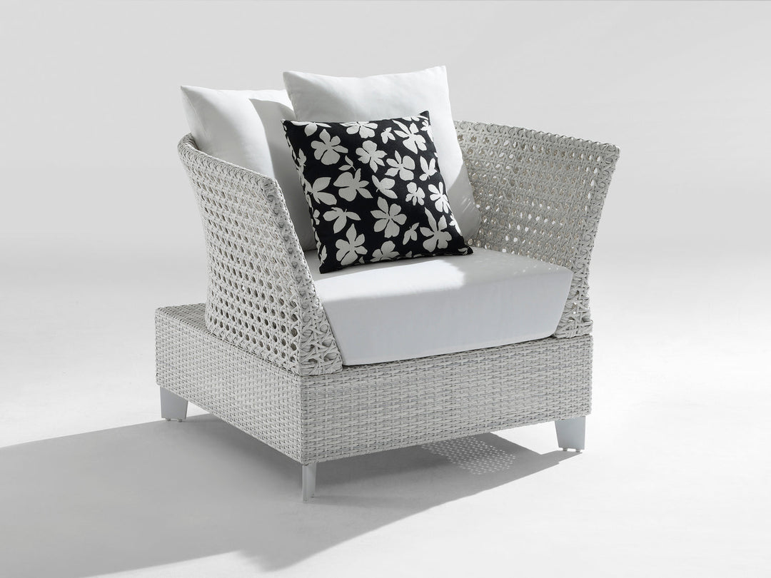 Astrol Outdoor Garden Balcony Sofa Set 3 Seater seater, 1 Double Seater, 1 Single Seater and 1 Center Table  (White)