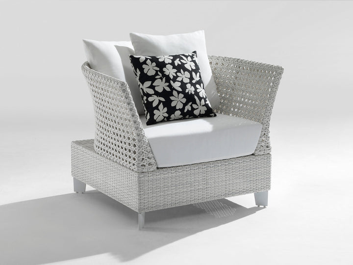 Astrol Outdoor Garden Balcony Sofa Set 3 Seater seater, 1 Double Seater, 1 Single Seater and 1 Center Table  (White)