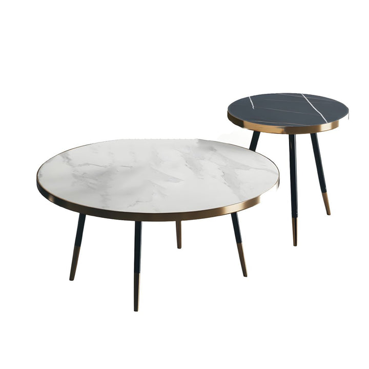 Falguni Stainless Steel Frame Coffee Table for Living Room