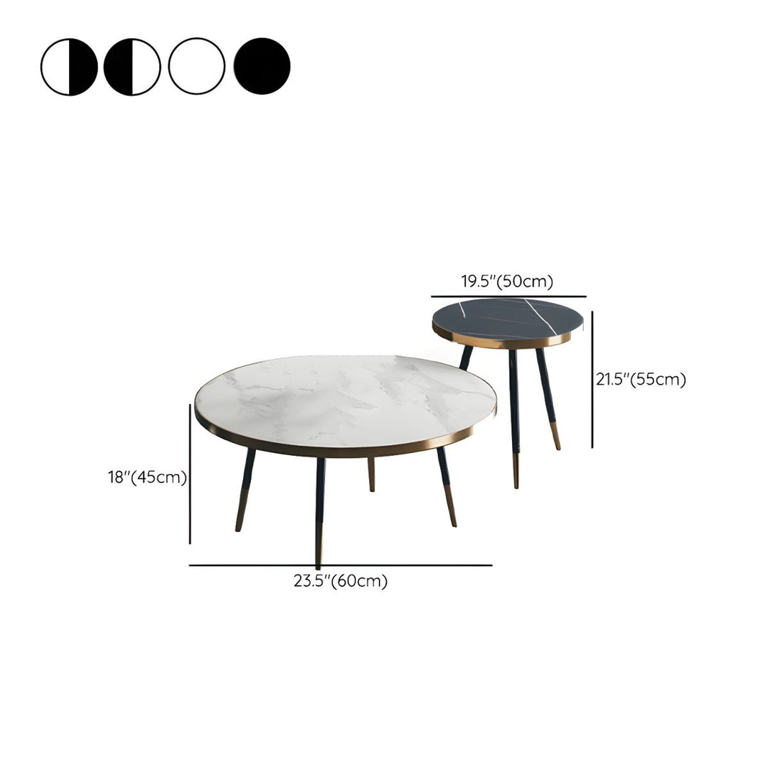 Falguni Stainless Steel Frame Coffee Table for Living Room