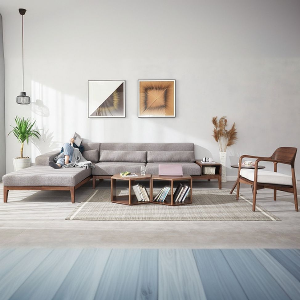 Samaira Solid Wood Coffee Table For Living Room
