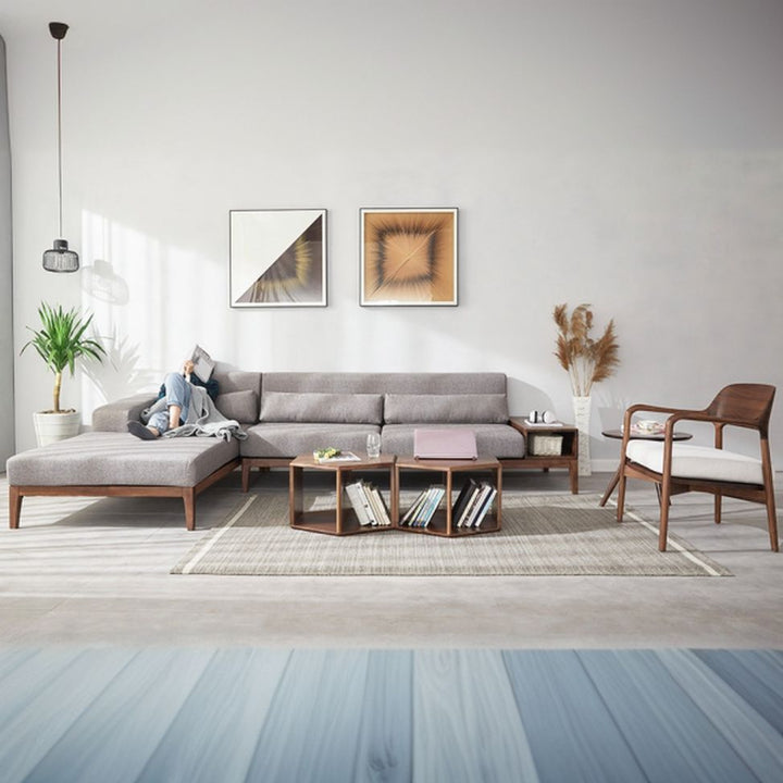 Samaira Solid Wood Coffee Table For Living Room