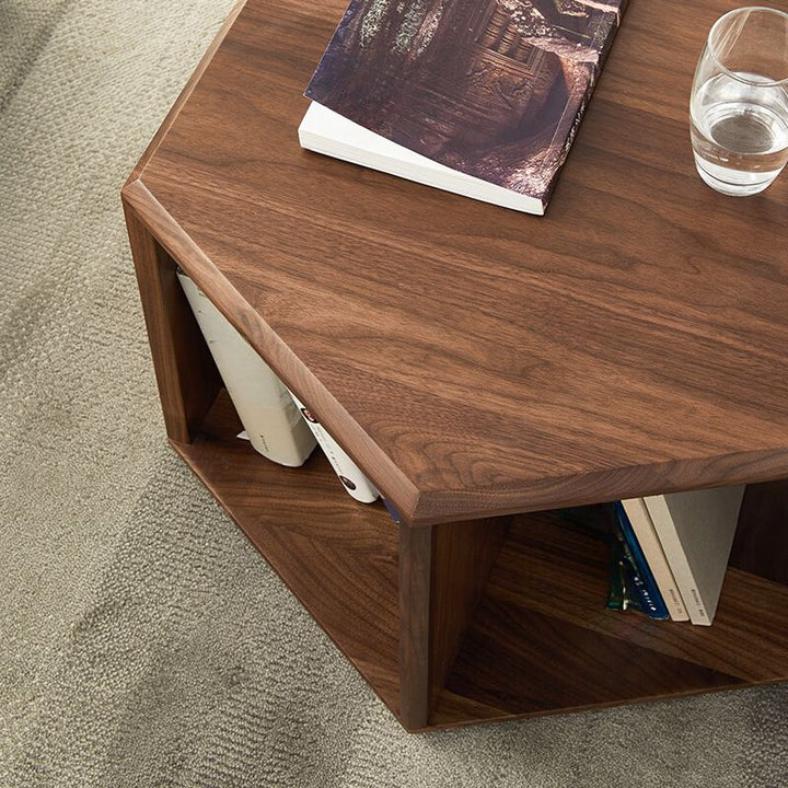 Samaira Solid Wood Coffee Table For Living Room
