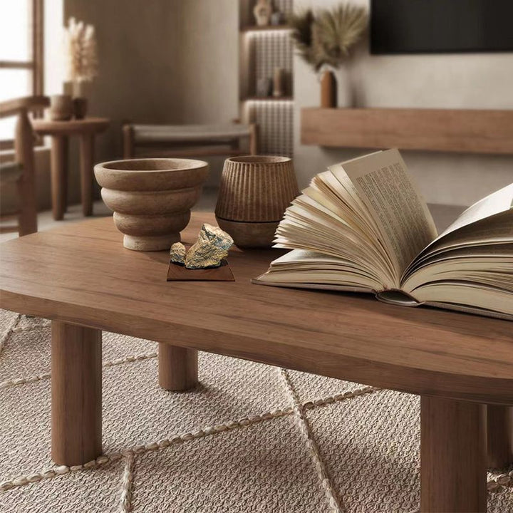 Isha Solid Wood Coffee Table for Living Room