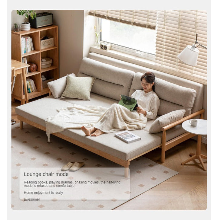 Janisha Solid Wood Sofa Come Bed | Easy Folding Sofa Come Bed