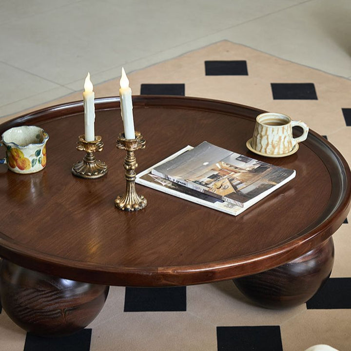 Palak Solid Wood Coffee Table for Living Room