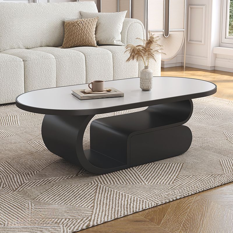 Saisha Stainless Steel Frame Coffee Table for Living Room