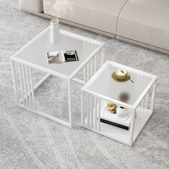 Riddhi Stainless Steel Coffee Table for Living Room