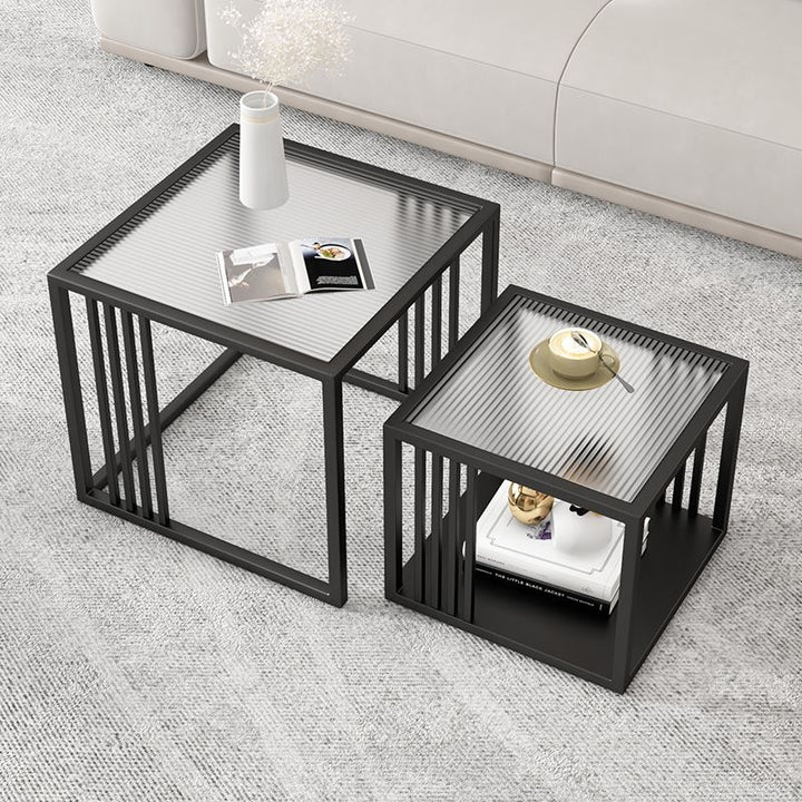 Riddhi Stainless Steel Coffee Table for Living Room