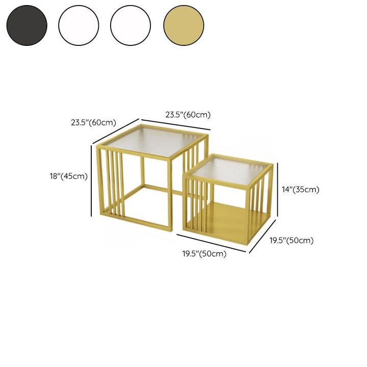 Riddhi Stainless Steel Coffee Table for Living Room