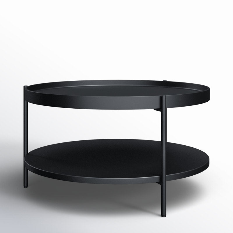 Meadow Metal Coffee Table In Black Colour